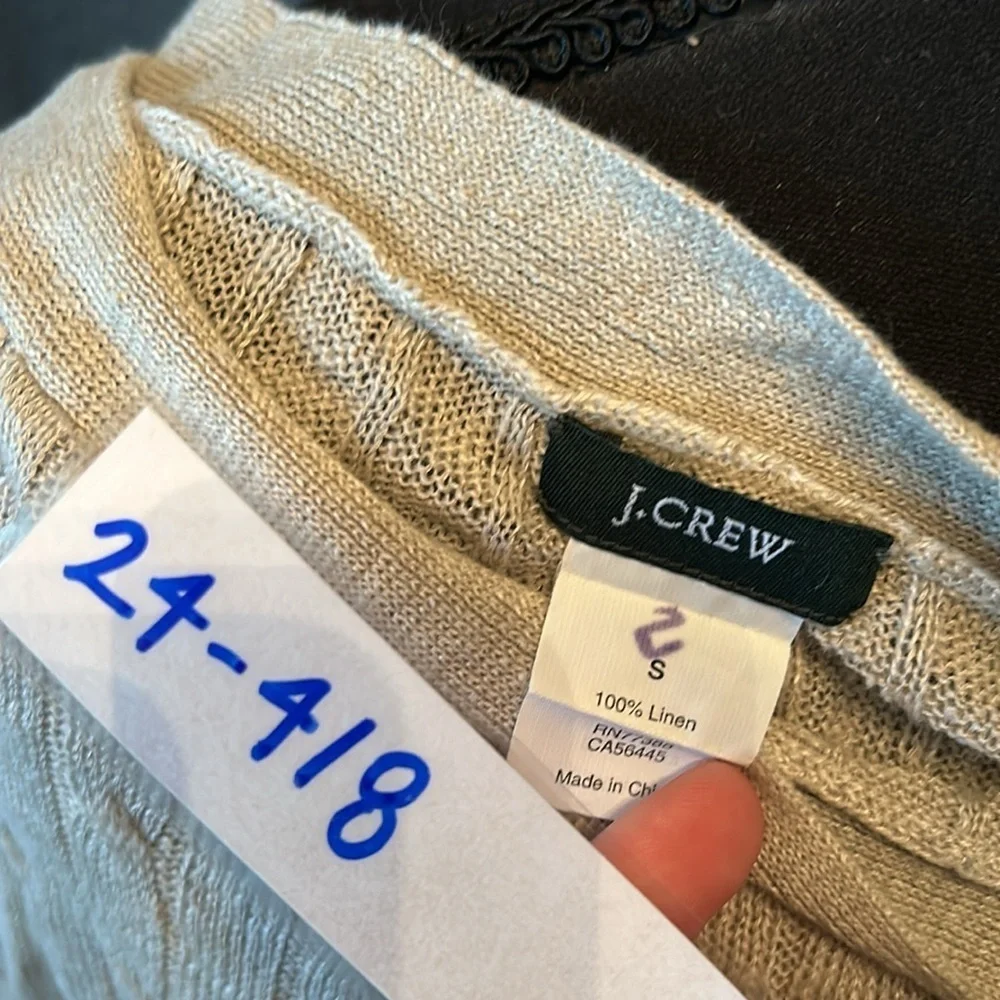Tan J. Crew Sweater